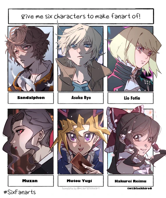 #SixFanarts 