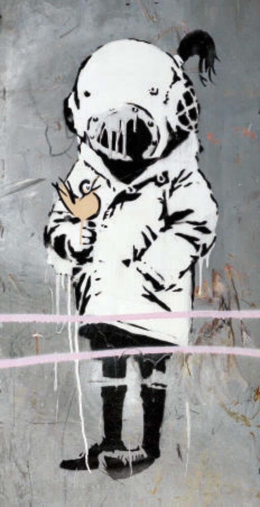 Banksy: una historia de amor en tiempos difíciles.