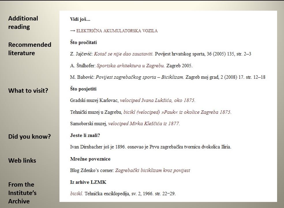 ZJecic's tweet photo. 10 #ElPub2020
In line with our comprehension of the new encyclopaedic concept, the Encyclopaedia (i.e the Portal) provides content-related data at the end of each article, primarily aimed at linking with external sources to enable further exploration of a topic. https://t.co/gqic9FRcHK