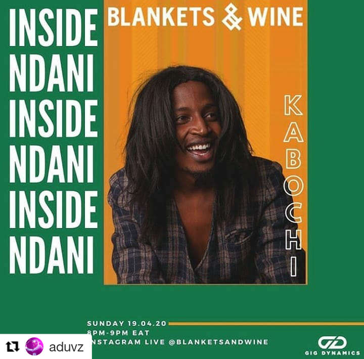 The King of Awkward @kabochiofficial #inside <a href="/blanketsandwine/">Blankets & Wine</a> from 8pm tonight .
#wegolive 
#ndani
#gigdynamics
#blanketsandwine