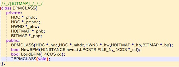 3jkd7h_huwasame's tweet image. 前から調整してたBMPCLASSがやっと出来た。
まだガバありそう…
#cpp #WinAPI