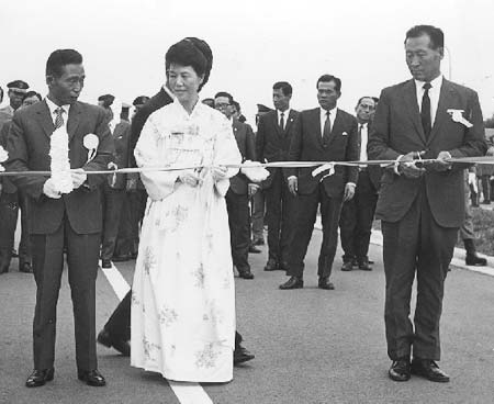 Chaebol mengawal ekonomi sejak zaman Park Chung-hee (1963-79). Sentimen kewilayahan Gyeongsang mewujudkan pakatan ahli politik centre-right & ahli korporat chaebol. Ahli politik bagi kemudahan kepada ahli korporat memonopoli pasaran, ahli korporat bagi dana kepada ahli politik.