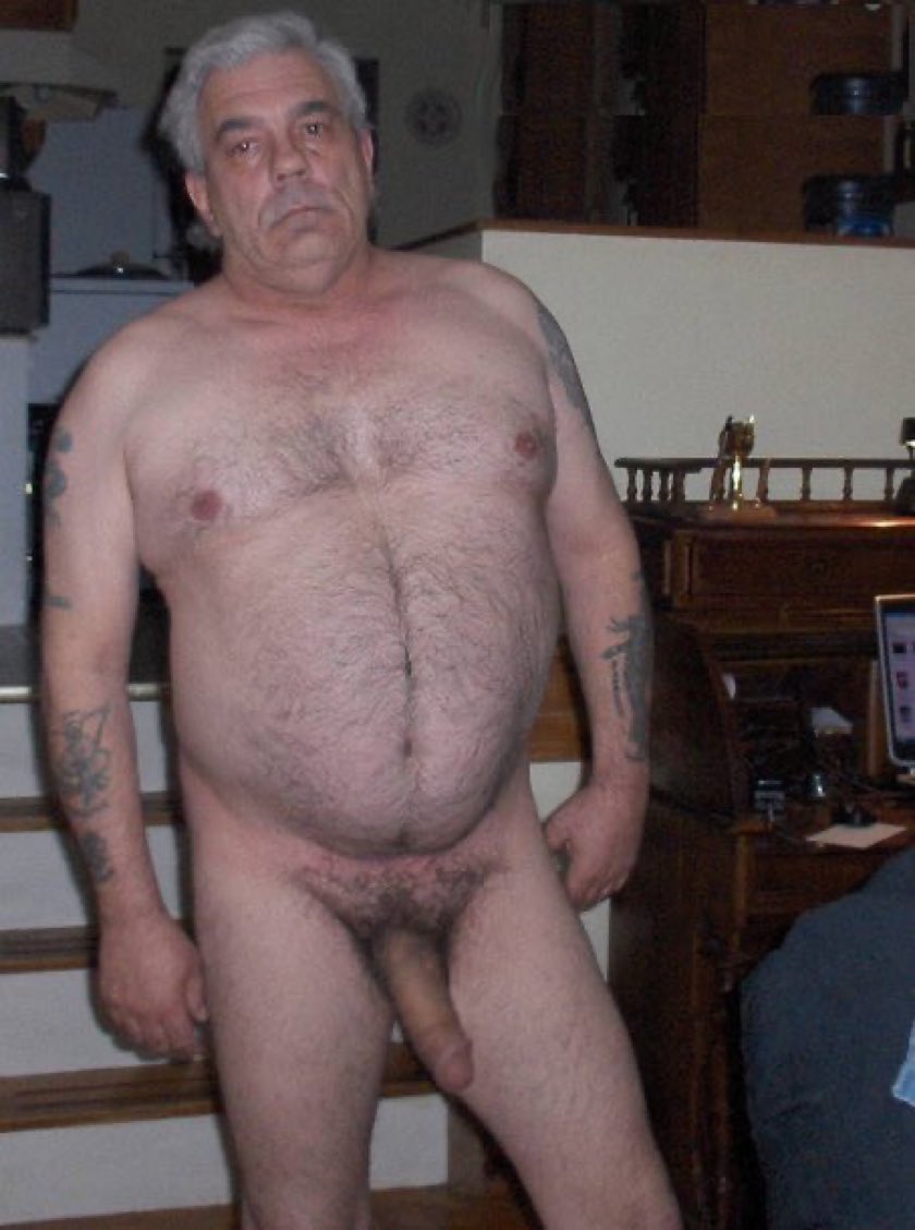 Silverdaddies dad naked.