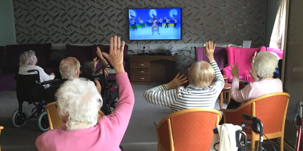 RusthallLodgeCH's tweet image. We've been doing seated exercises with @MrMotivator in some of our Wellbeing sessions! 😀

#CareHome #WellbeingProgramme #TunbridgeWells