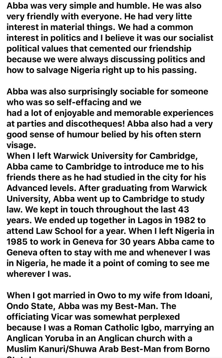 MP_Muye's tweet photo. Whatever you will do today, read This piece by Minister of Foreign Affairs, @GeoffreyOnyeama 

Tribute to Kyari: The Best Man https://t.co/X4MCOUqoaJ