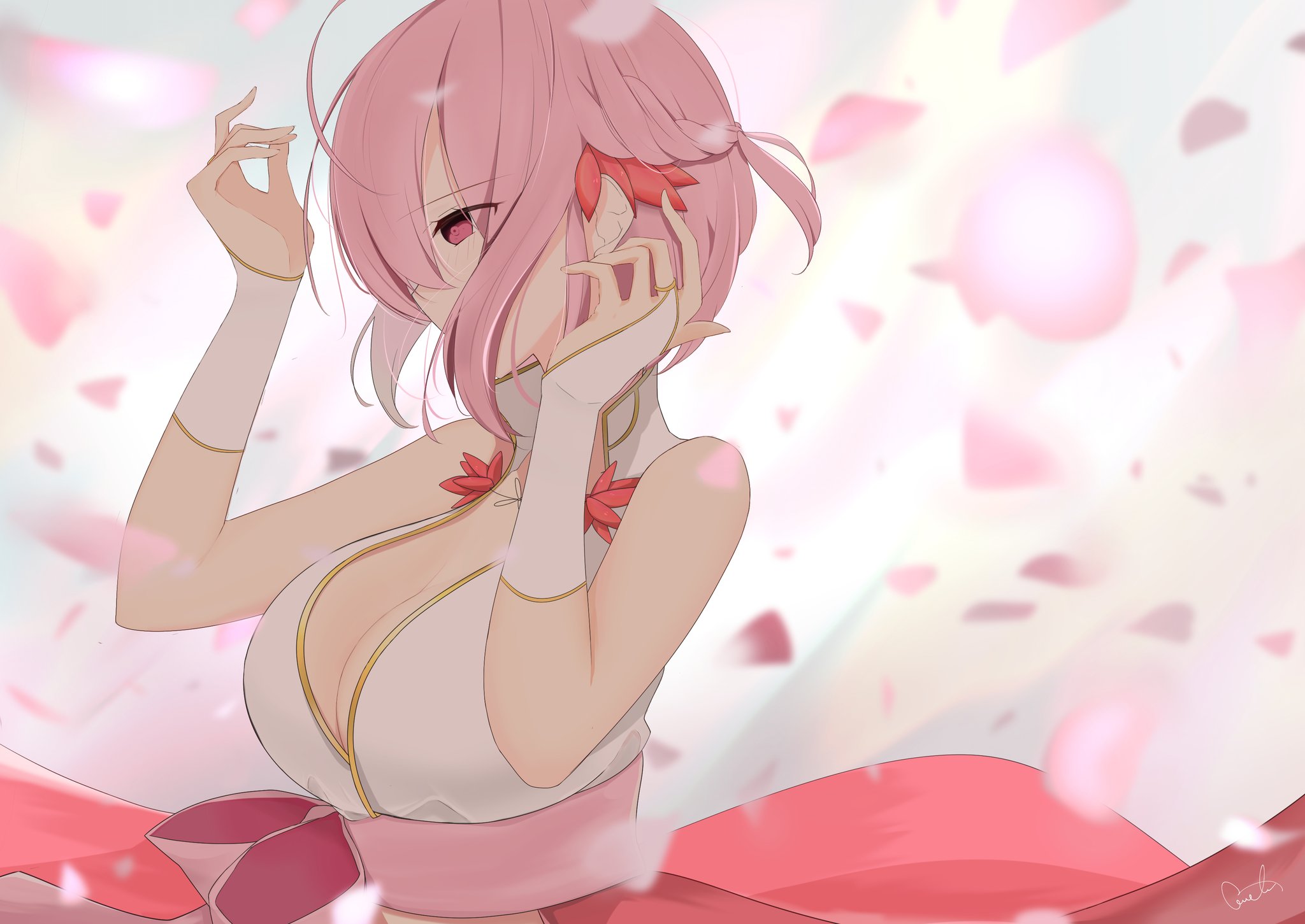 Coro 風に舞う花びら 花騎士 フラワーナイトガール フラワーナイトガールイラスト Coro 風に舞う花びら 花騎士 フラワーナイトガール フラワーナイトガールイラスト