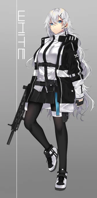 オリジナルでメイドとかたまに武装した娘とか描いてます～
#絵描き繋がれ 