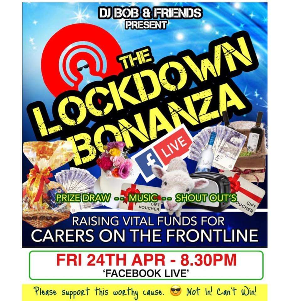 nfckesh's tweet photo. 📣 Help us show our support to @DJBOB73834022 for a wonderful cause.
Click the link and donate to be added to the massive prize draw!

⏬⏬⏬⏬⏬
https://t.co/q3CznAD6vA

#supportlocal https://t.co/zWxpmk6EMv