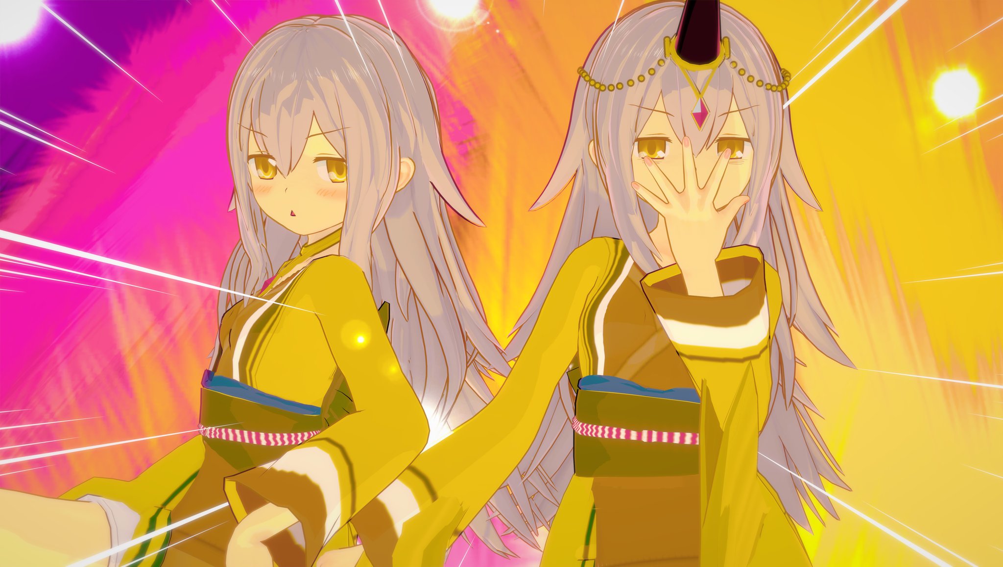 まるこにー 可愛いので個人的趣味 Good Jobです W B そうですそうです 3話 のフェリシアちゃんの最後のカットを真似た怖い系でした 私もイラスト描きたいなぁぁぁああ