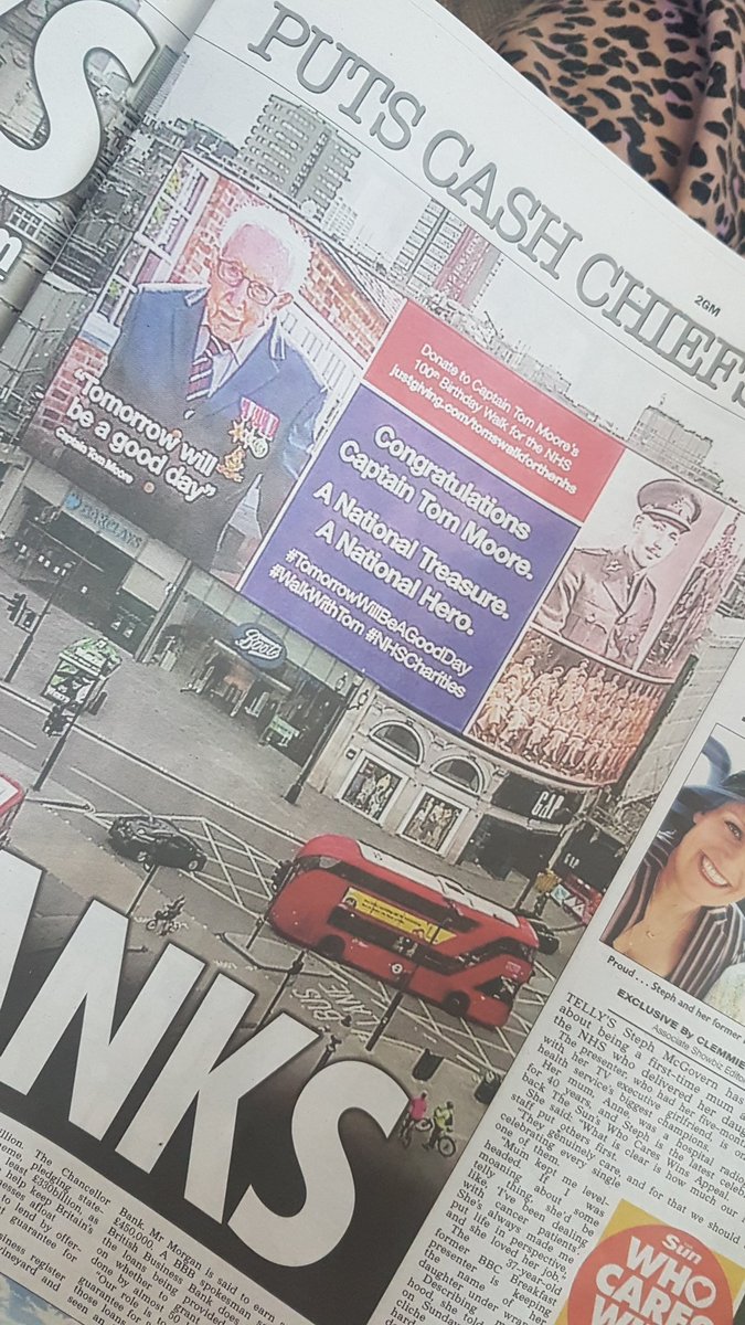 Sabrina46374124's tweet photo. @captaintommoore  for he's bravery and what he has achieved in he's life for  us all needs to have a statue in London let's make this happen let's carry on he's legacy 
#WalkWithTom #nhscharities 
@BorisJohnson @TheSun @SimonCowell @piersmorgan @JeremyClarkson @10DowningStreet https://t.co/jdXnmjr8sH