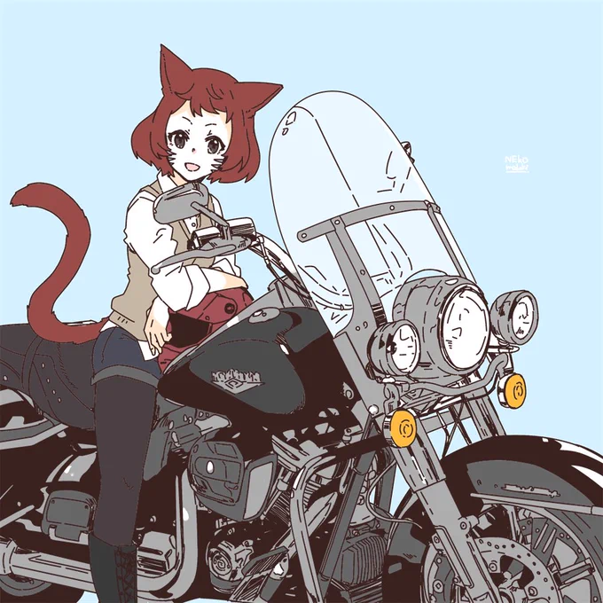 大型バイクミコッテ 