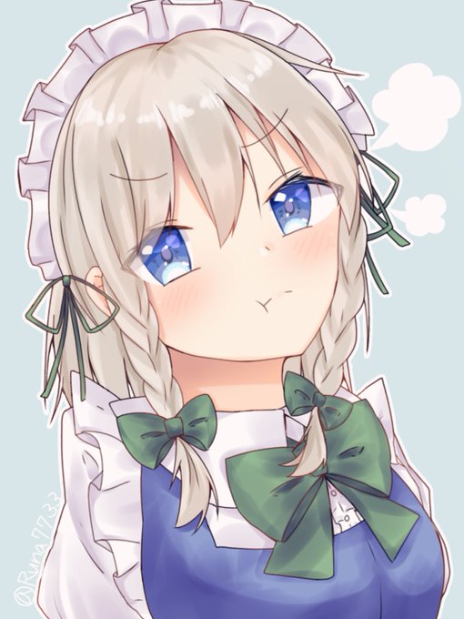 十六夜咲夜のtwitterイラスト検索結果 古い順