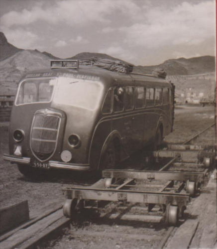 Michelines needed diesel and weren't easily converted to other fuels. With 65,000 wood gas powered vehicles in France, the Vichy government demanded that the railway switch to the obvious solution: run a bus service instead. Augustin Talon saw a loophole...