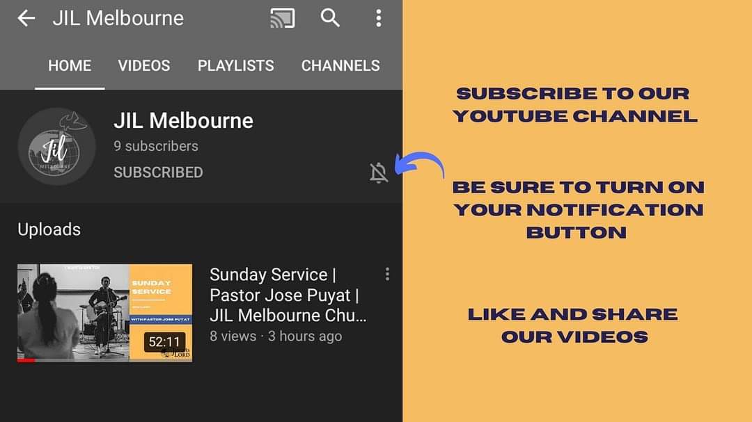 JIL_melbourne's tweet photo. Here’s ways to stay connected! Subscribe to our channel! Be part of the fam!! https://t.co/xWllig1RAJ