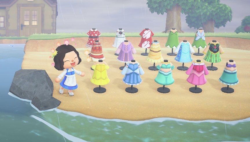 In love with my collection 💖 #AnimalCrossingNewHorizons #ACNH #Disney