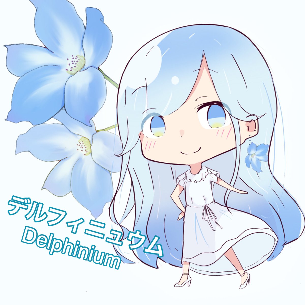 おきひろ 誕生花擬人化 Flower Sd Chara Twitter