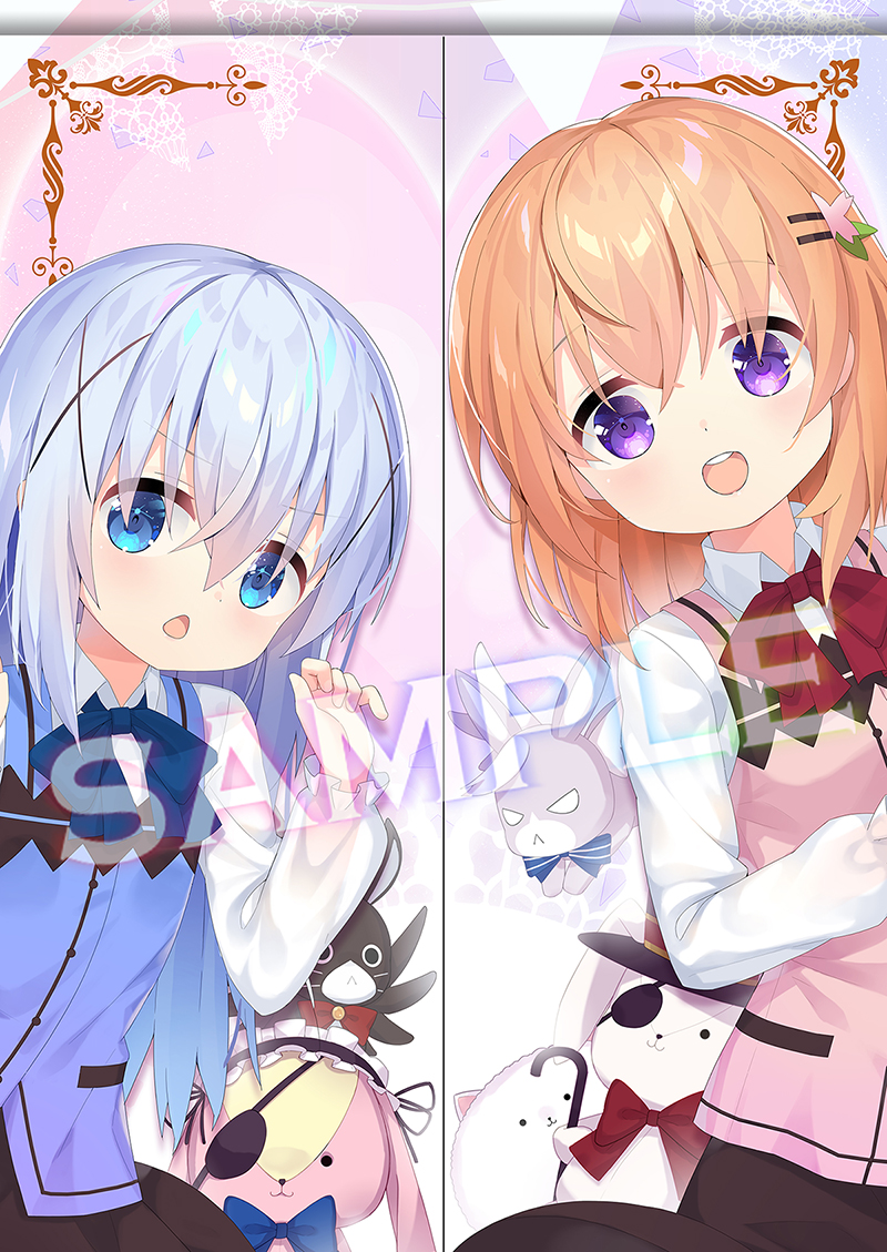 エアコミケで頒布予定のグッズの一つ:チノ×ココアドア用カーテンの先行予約(受注生産)がboothにて始まりました!
扉の前に飾ると毎日部屋に入る前に可愛い二人に迎えられます!受注受付時間:5月5日23:00まで、予定数に達し次第終了させていただきます。
予約ページ:https://t.co/OyrhxkEbEG 