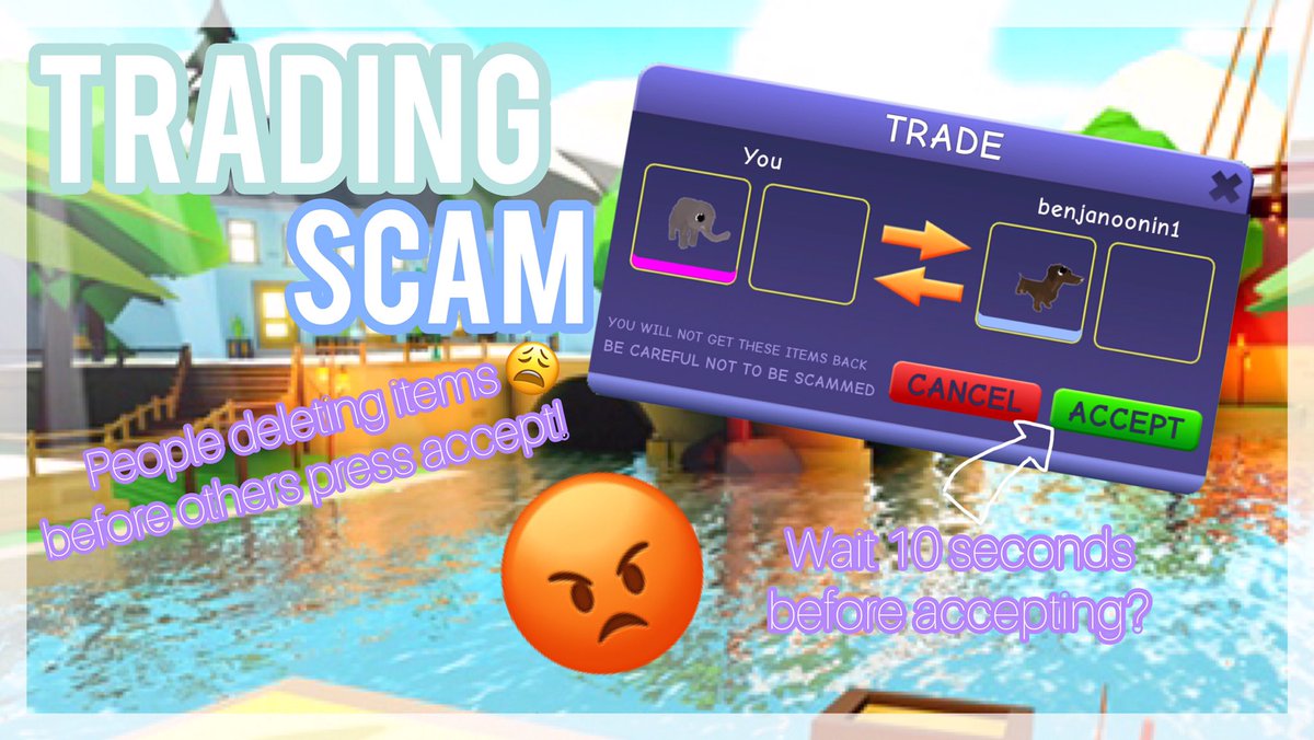 ClubRobloxNews's tweet photo. Scam Trading! 😡
This is getting a bit of an issue for me and for some others!
See next photo for description. https://t.co/ZhOHaSbVLL
