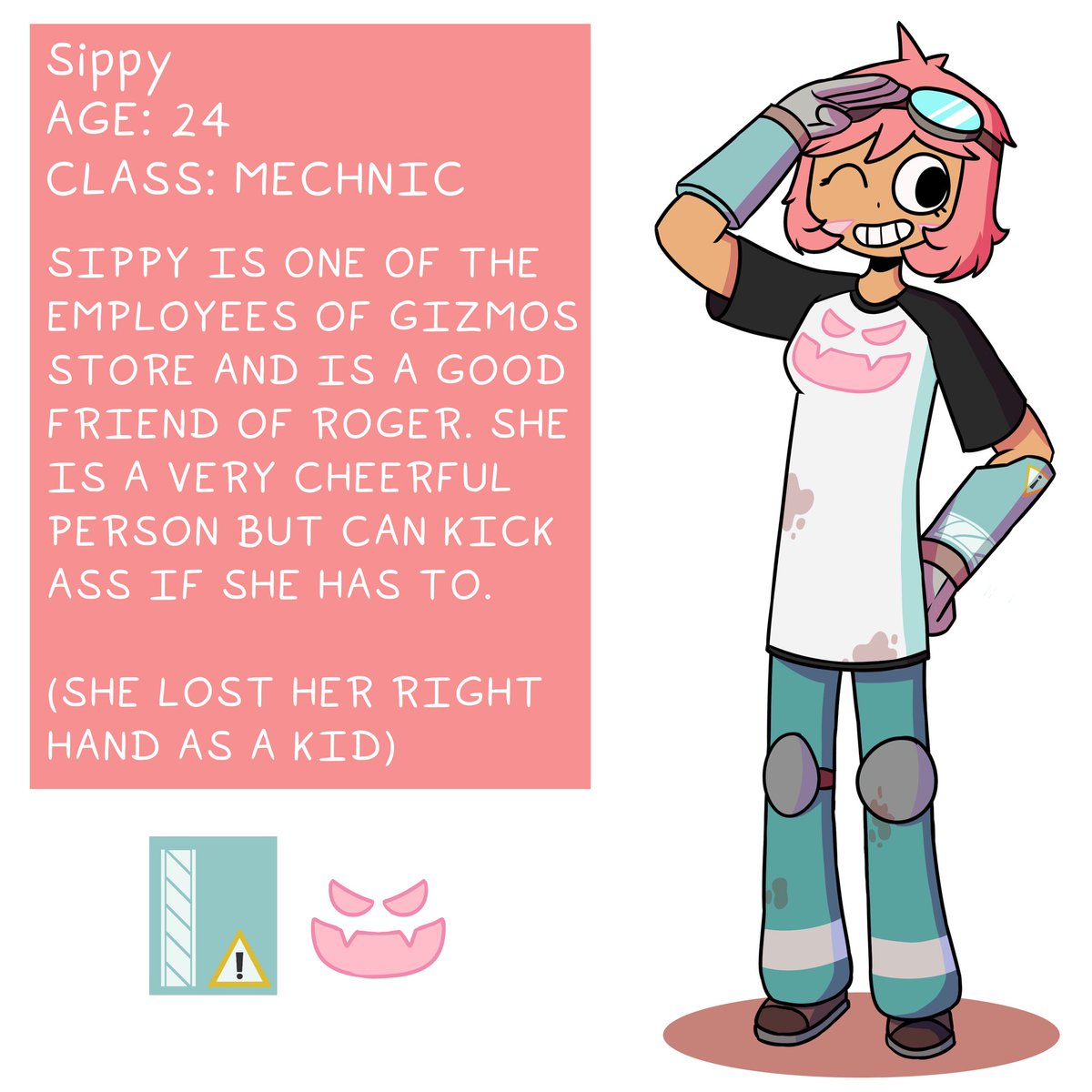 Here's the next character Sippy! #digitalart  #dungeondrifters