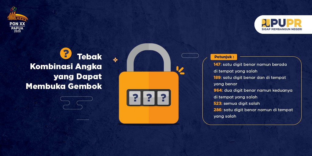 Kita main game yuk!

#SahabatPUPR tahu nggak ini jawabannya apa?