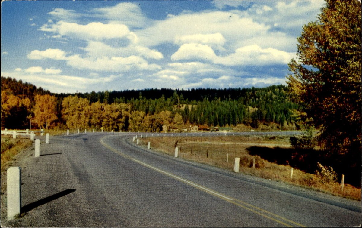 DesolateCards's tweet image. Highway 10, west of Missoula, Montana.