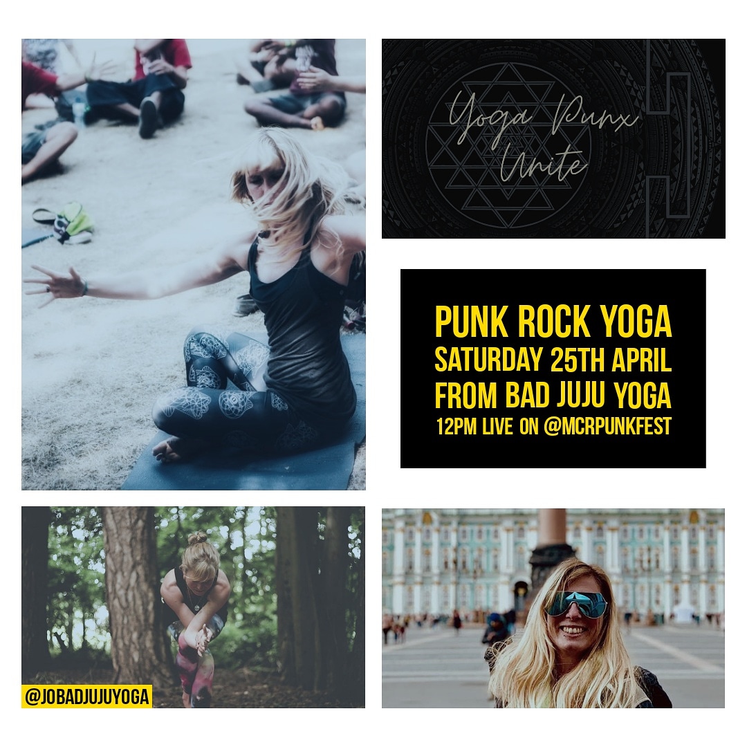 MCRPunkFest's tweet photo. 💆💆‍♀️💆‍♂️PUNK ROCK YOGA 💆💆‍♀️💆‍♂️

You're all going to be a little worse for wear after the Friday night of #MPF2020, so we've teamed up with @jobadjujuyoga to take over our Instagram Live and run a short yoga class for you all. 🧘🧘‍♀️🧘‍♂️ https://t.co/EiqShrzAjT