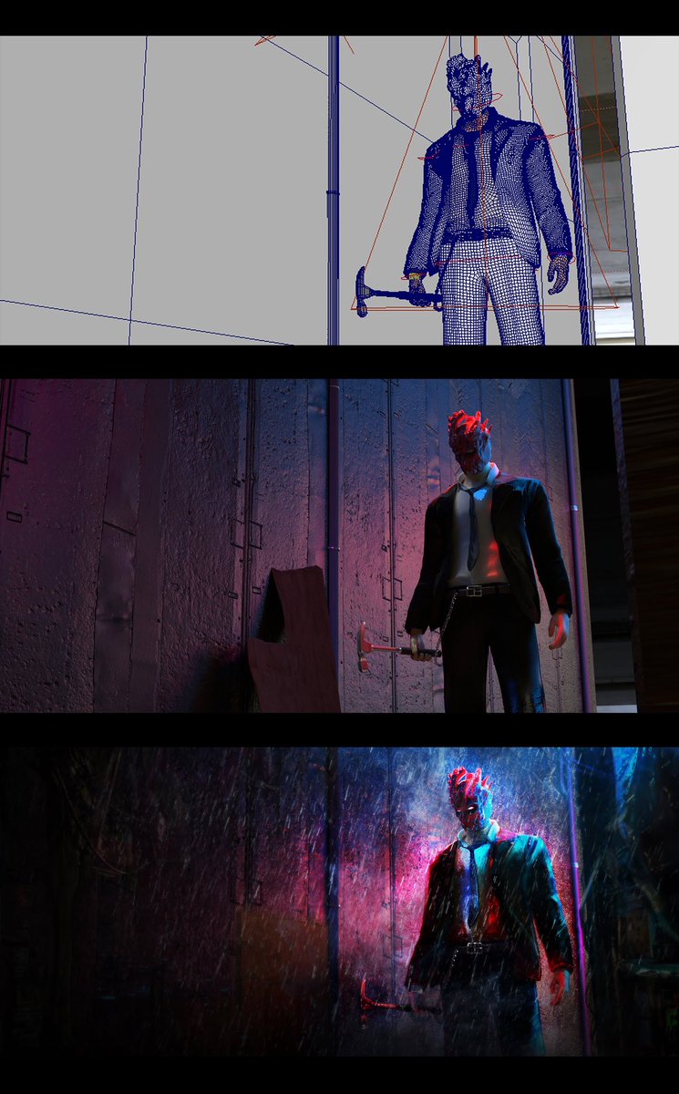 今回もZbrushと簡易レンダリングのあとフォトショで仕上げてます。

#Zbrush #CG #photoshop 