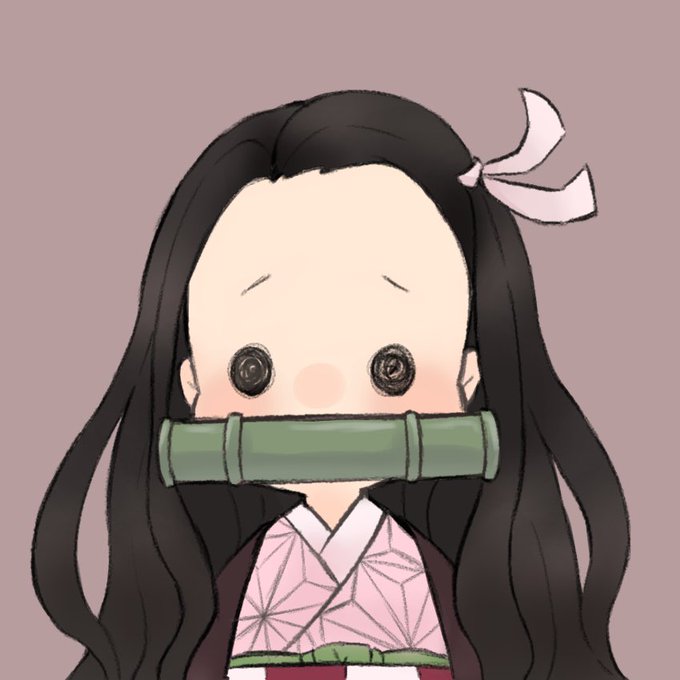 アイ (ﾋ°ｺ-ﾂ)さんがTwitterに投稿した竈門禰豆子(鬼滅の刃)のイラスト。