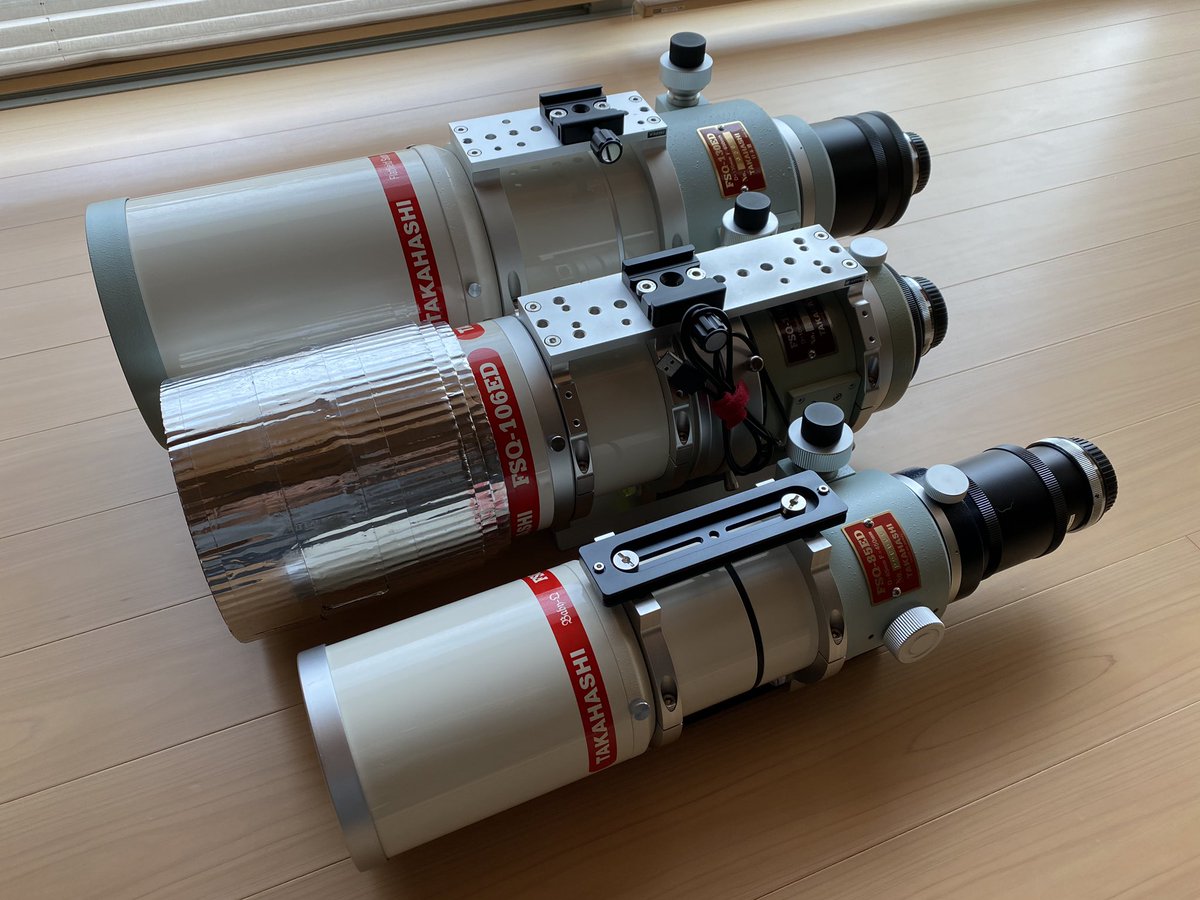 koppastro's tweet photo. FSQ 3兄弟をプロフィール画像にしてみました
#新しいプロフィール画像 https://t.co/r0PMRTbj9h