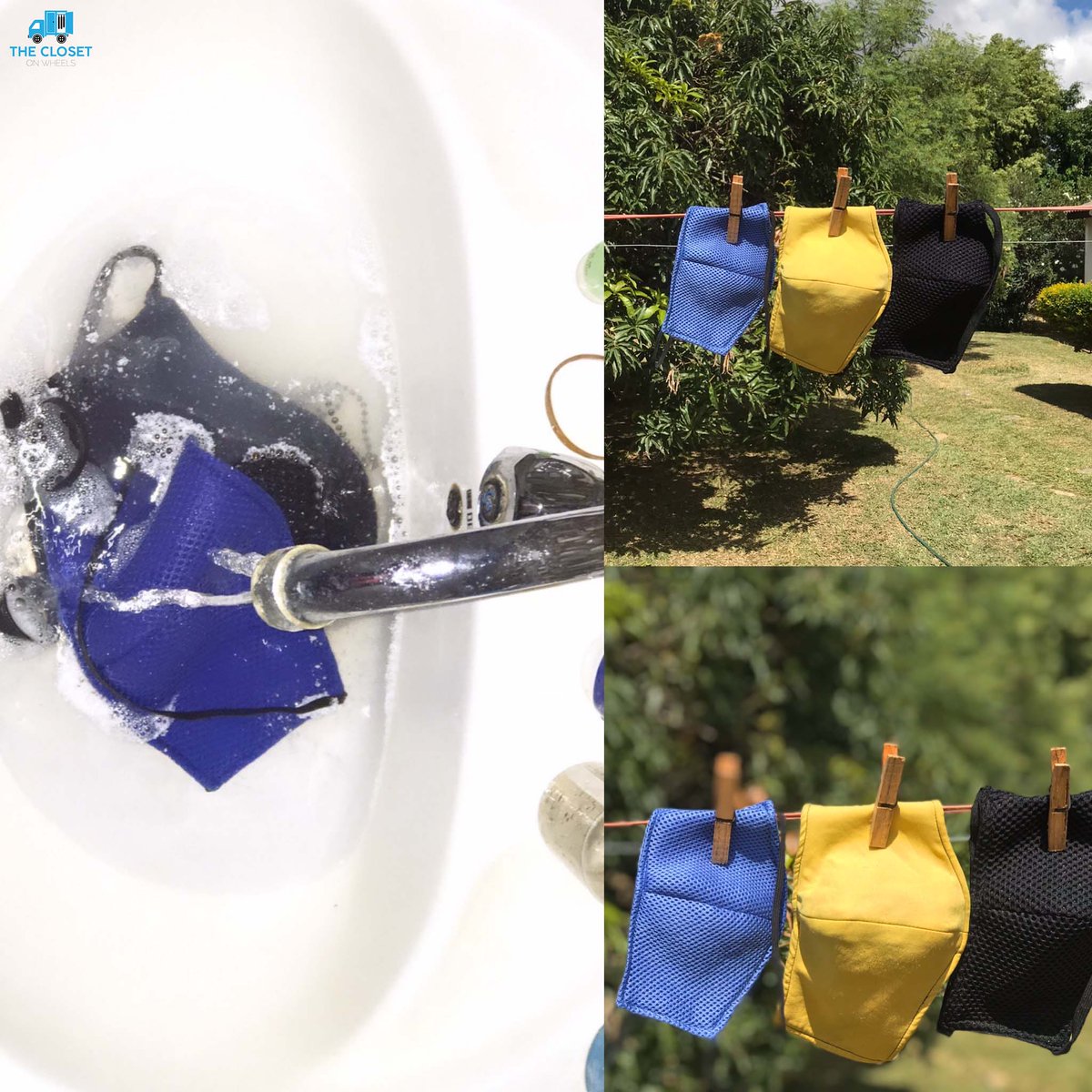 clozetonwheels's tweet photo. Reusable fabric facemasks @ ZMW35.00. Ideal for use in public places or if your daily activities involve interaction with people or the public. They are washable, dry quickly, very breathable &amp; comfortable. For orders and inquiries, contact +260954242497 (Available on WhatsApp). https://t.co/XQ8pgMVSFC