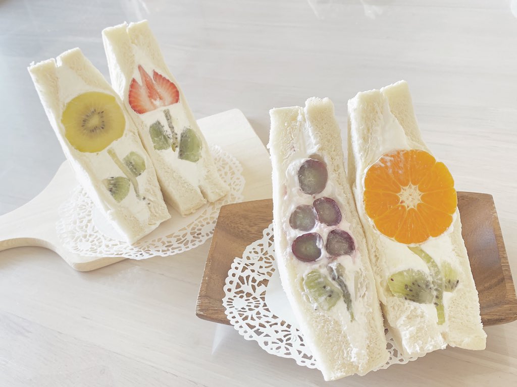 お花のフルーツサンド Twitter Search Twitter