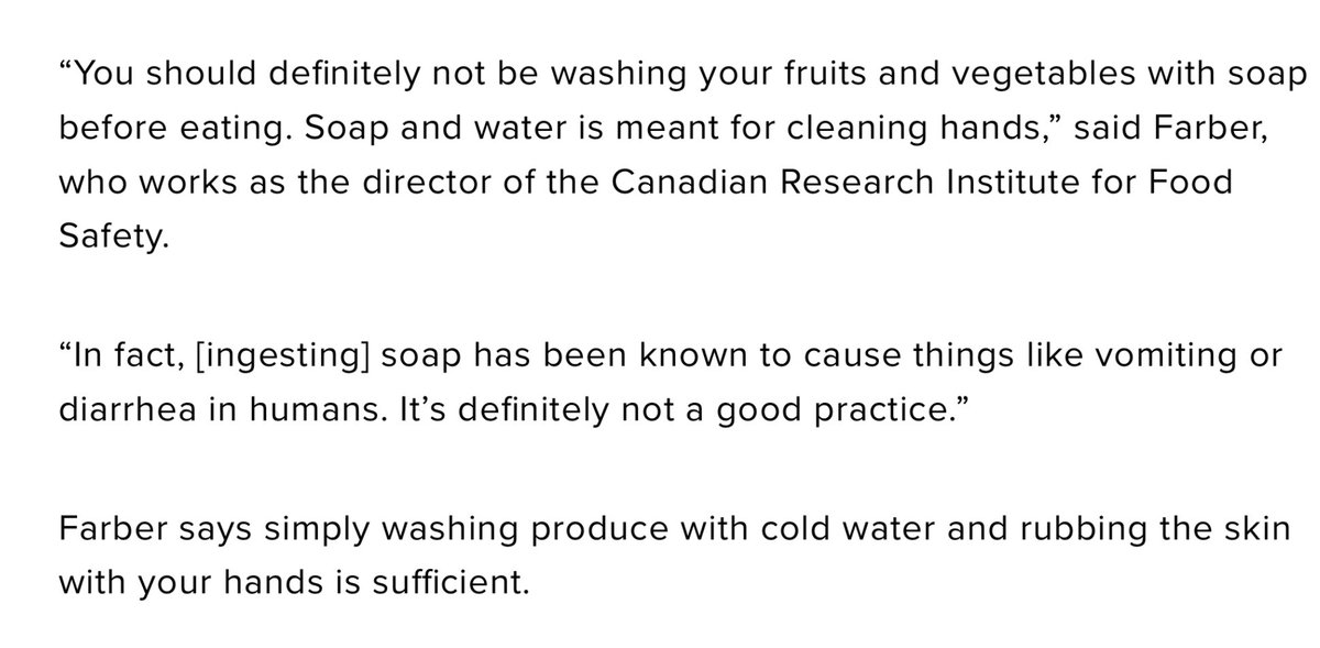 If you’d like to put your mind to ease on the issue. There’s no need to add anything to water when you wash fruits and vegetables. Here are multiple food microbiology experts: HuffPo,  http://GlobalNews.ca , USDA general food safety factsheet