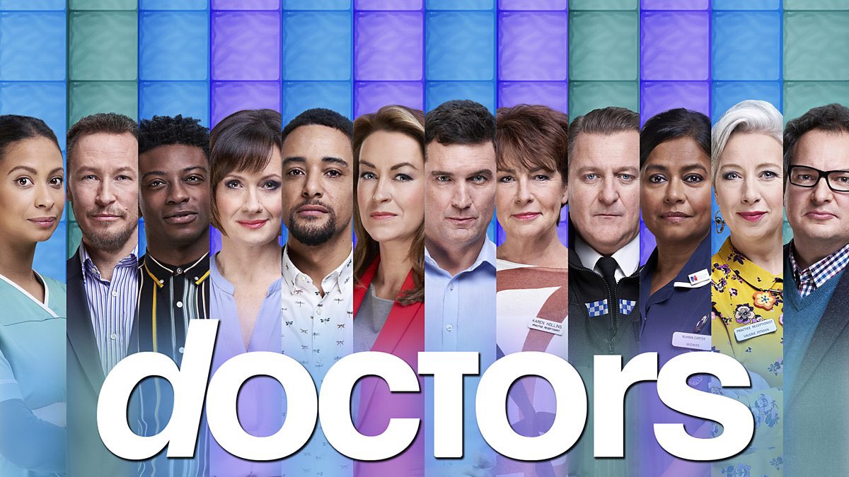 Doctorswhere: iplayer-dONT laugh this is completely unironic it’s the best british soap-since it’s a soap it’s probs hard to start watching but hear me out-good rep of poc! we’ve recently had pansexual rep too!-the only soap imma put in the thread bc its the best one period