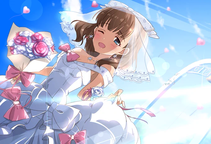 #絵描き繋がれ 
ちょすけさん(@tyosuke22)からバトン頂きました…!
ありがとうございます✨
アイドルマスターシンデレラガールズの佐久間まゆのイラストを描きます 