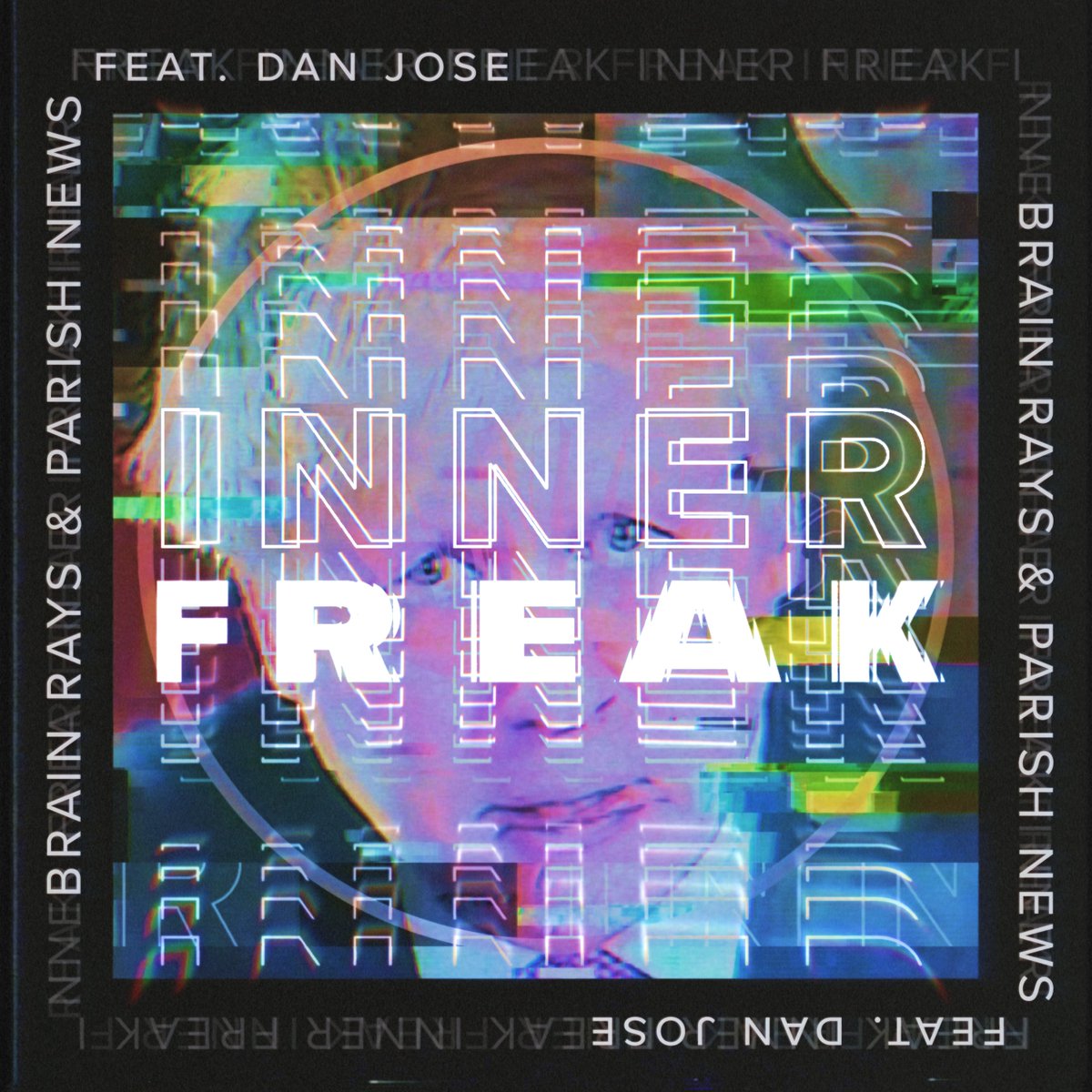 BizarreRituals's tweet photo. New single 'Inner Freak' by #BrainRays & #ParishNews launches next week with an 'isolation party' music video by director Max Sobol + a cast of family, friends, and acquaintances from all over the world, sharing experience of life on lockdown..
@momo_graphics #InnerFreak https://t.co/C1PTGMHeOS
