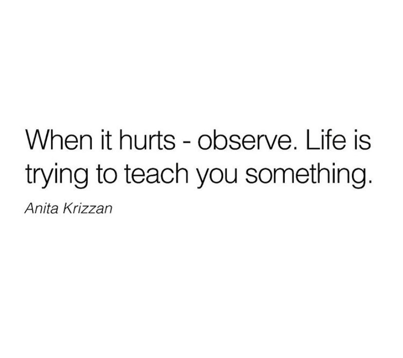 Observe. #LifeLessons