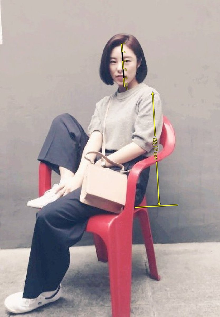 If the persons shoulder is too low though you're gonna be straining your neck. So I measured their shoulder heights when sitting. This also depends on your sitting height: the shorter you are than the member, the more comfortable it will be. Byul wins here