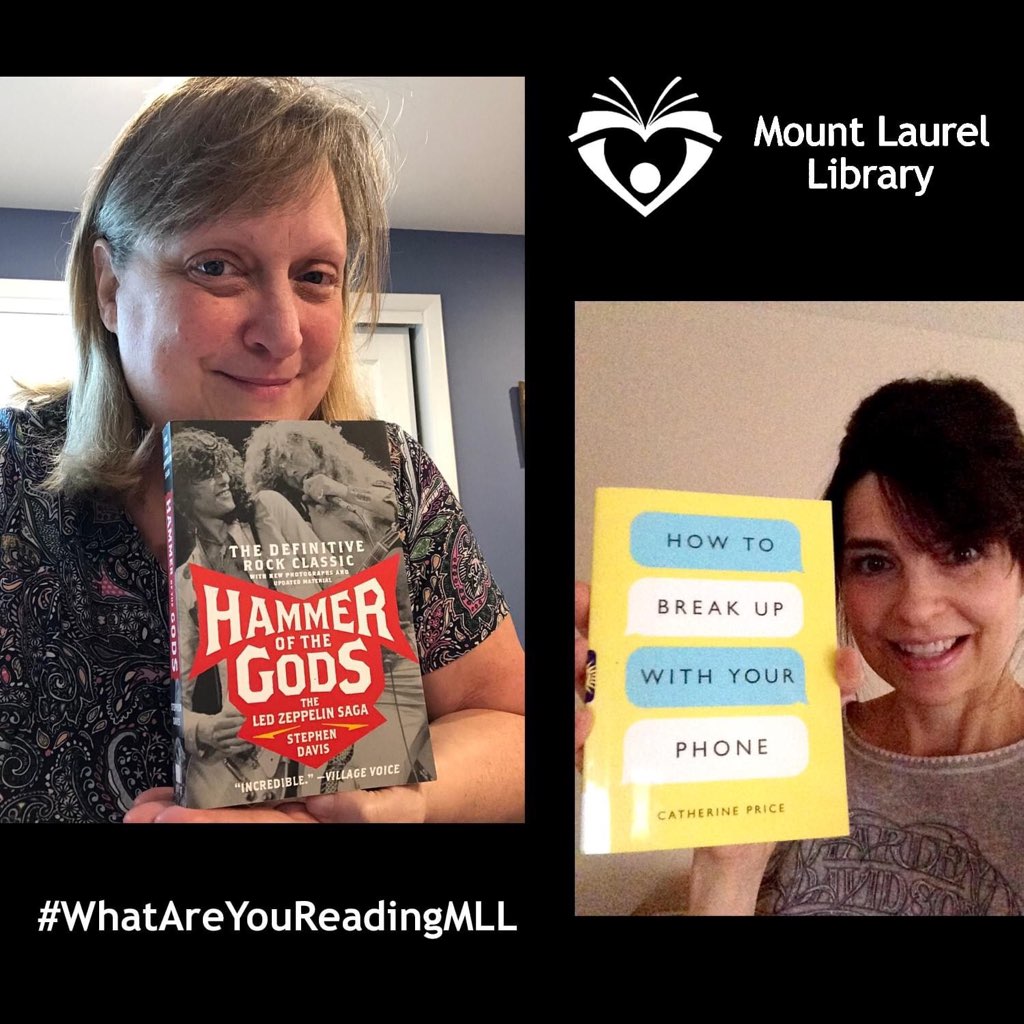 MountLaurelLib's tweet photo. #WhatAreYouReadingMLL https://t.co/P1T4CimMSW
