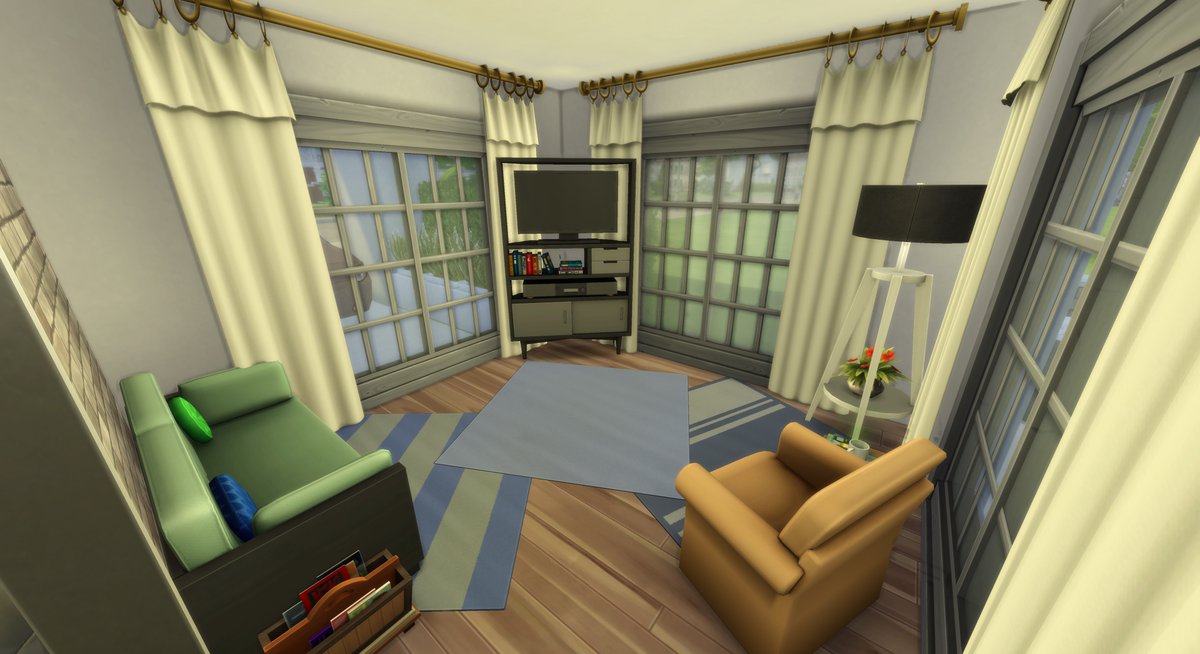 Lady__Rae's tweet photo. Architectural Dream - Hella Challenge
Even though this is a shell build, it is still beautiful and would be a great modern family home for your #sims! #sims4 #ShowUsYourBuilds @Sims4Creations_ @SimsCreatorsCom #hellachallenge #shellchallenge #shellbuild @plumbellayt https://t.co/mCT9B208TB