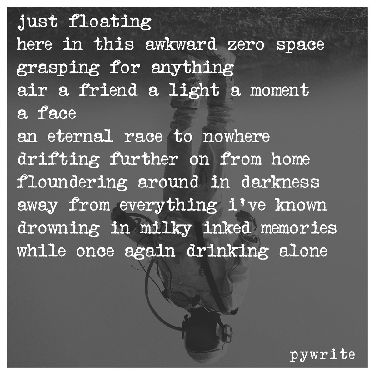 "zero space"
#poetry