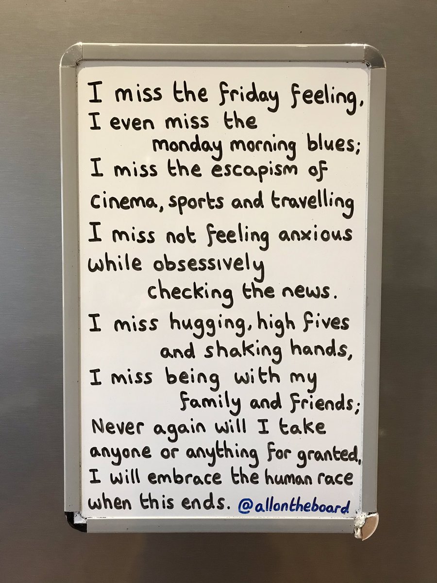 allontheboard's tweet photo. Looking forward to that day in the future when we can fully embrace what we miss. What are you missing? @allontheboard https://t.co/0Sw7f3AKsy