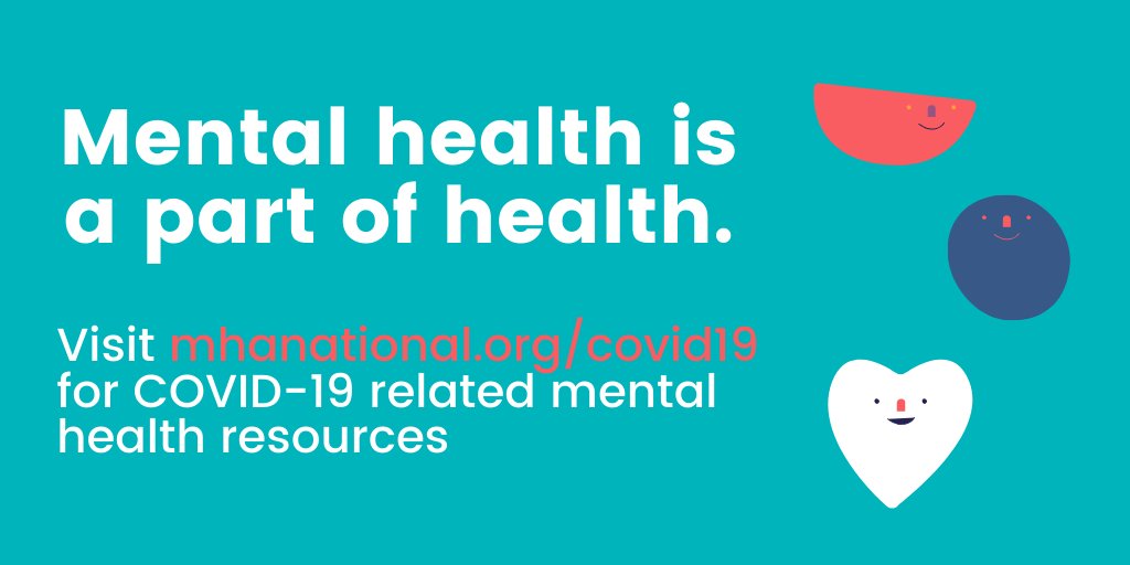 Today is #WorldHealthDay and we'd like to thank the #mentalhealth heroes who are still doing their important work despite the challenges due to #COVID19 #coronavirus. Mental health is a critical part of well being and many are struggling during this difficult time. Thank you.