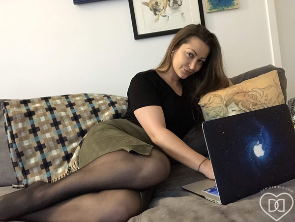 Stepsister glasses interracial pantyhose