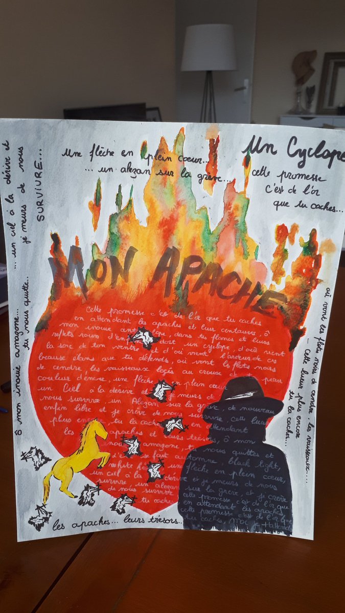 lafeevertedu92's tweet photo. Bon...alors...c'est loin d'être du grand art, mais je l'ai fait avec tout mon ❤...
Merci à @Meylentine car une de ses créations  m'a inspirée pour créer la mienne...😘
#MonApache
#machansonpréférée
#monartistepréféré
#JulienDoré https://t.co/SioiV70DED
