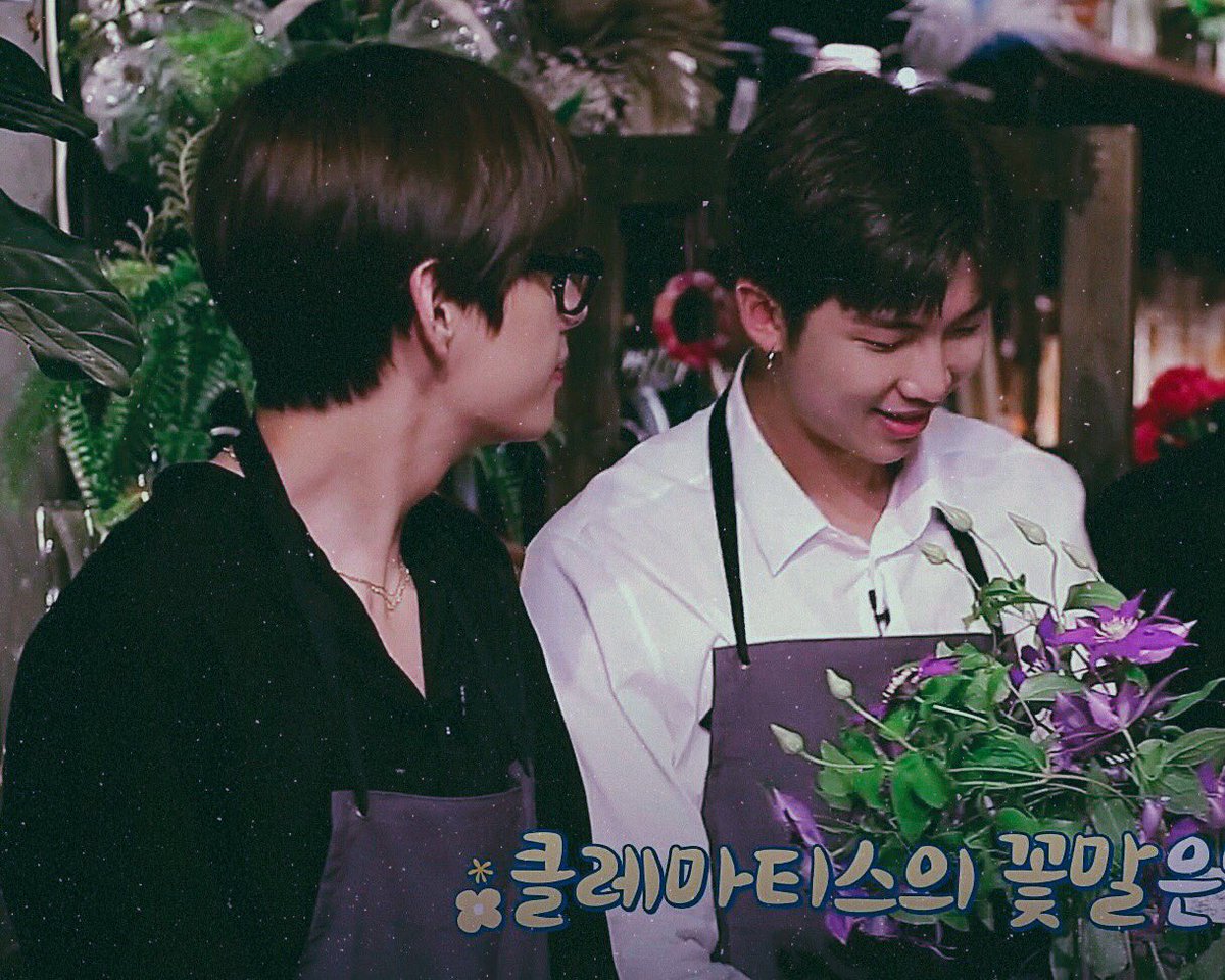 190407 run ep 99 florist vmon, a thread ♡ #vmon  #taejoon