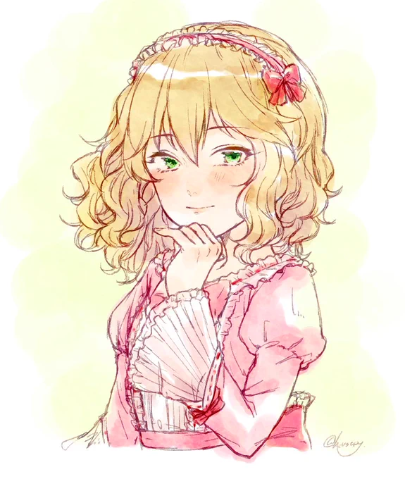 桃華さんも描きたいけど明日早いし最近くまが取れないので過去絵投げて寝る? 