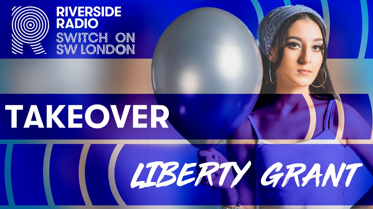 ThisisRiverside's tweet photo. Here she is! @LibertyGrantUK with the Riverside Takeover! 

🎧LISTEN online at https://t.co/VYuffiQSpI or ask your smart speaker to "Play Riverside Radio" 

#ArtistTakeover #Music #Artist #London #ThisisRiverside #LibertyGrant #Radio #CommunityRadio #Pop #Chart #NewMusic https://t.co/ZgJcTvG6rb