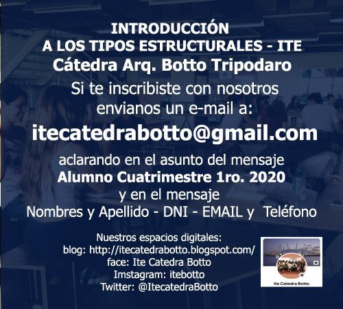 ItecatedraBotto's tweet photo. https://t.co/tvbJrYcxK3