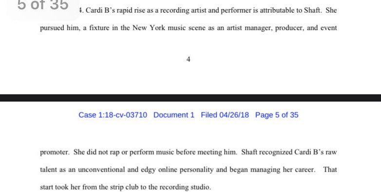 It also may refer to Cardi B, who’s become a topic of controversy after Pardison Fontaine was exposed as one of her ghostwriters. It was later revealed he was credited as a writer of the song under the alias Jordan Thorpe. A legal matter with KSR further proved the allegations.