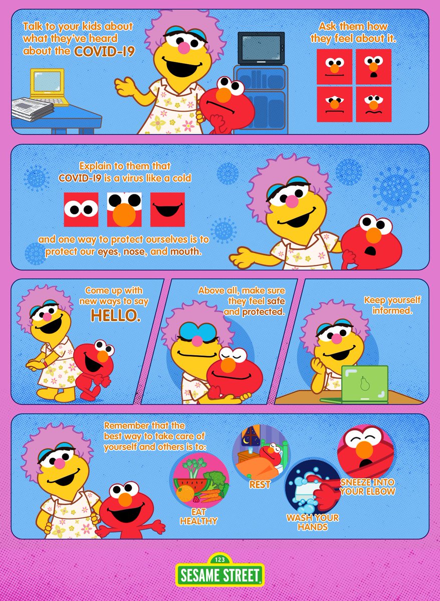 Sesame Street in Communities on Twitter: "Eat fruits and veggies, get lots of rest, wash your hands – Elmo and his mommy are reviewing all the ways we can stay healthy together! # Sesame Street in Communities on Twitter: "Eat fruits and veggies, get lots of rest, wash your hands – Elmo and his mommy are reviewing all the ways we can stay healthy together! #